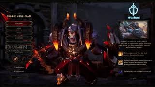 The Dragon Odyssey Character Display