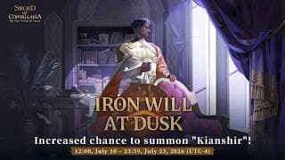 Sword of Convallaria | Kianshir: Iron Will at Dusk