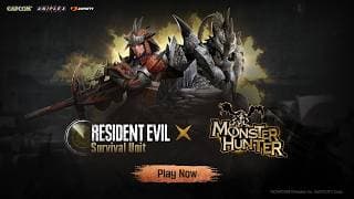 Resident Evil Survival Unit × Monster Hunter Collaboration Begins!