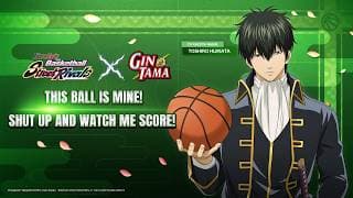 Kuroko’s Basketball: Street Rivals x TV Anime Gintama 『Toshiro Hijikata』 Skills Revealed!