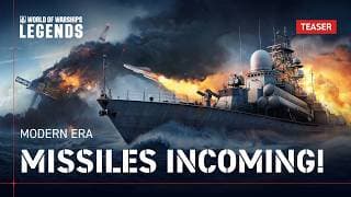 Missiles Incoming! Modern Era Gameplay Reveal — World of Warships: Legends