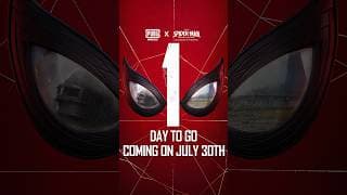 PUBG MOBILE | 1 DAY LEFT! 🕸️🕷️ IT'S TOMORROW!