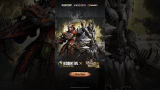 Resident Evil Survival Unit × Monster Hunter Collaboration Begins!