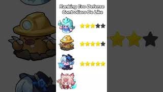 Ranking Evo Defense Controllers Be Like
