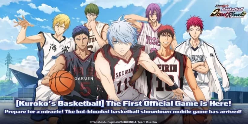 Códigos de Kuroko's Basketball Street Rivals